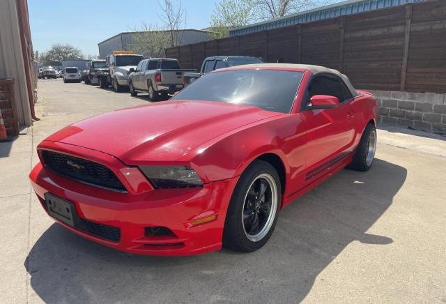 1ZVBP8EM5E5285865 - 2014 FORD MUSTANG RED photo 2