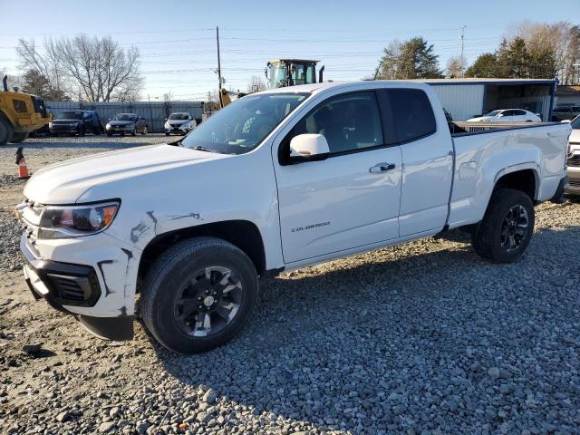 1GCHSCEAXM1285595 - 2021 CHEVROLET COLORADO LT WHITE photo 1