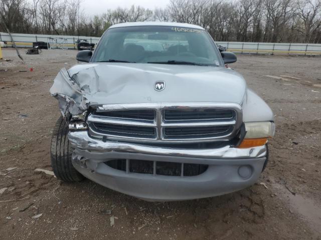 1B7GL2AX5YS682824 - 2000 DODGE DAKOTA QUAD SILVER photo 5