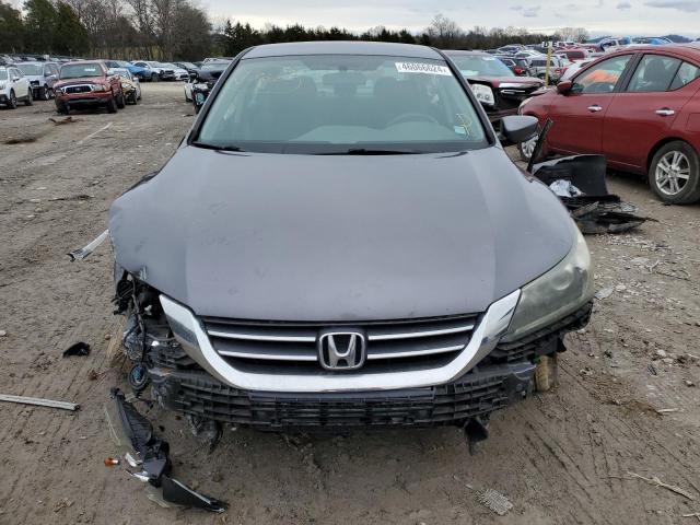 1HGCR2F3XEA270047 - 2014 HONDA ACCORD LX GRAY photo 5