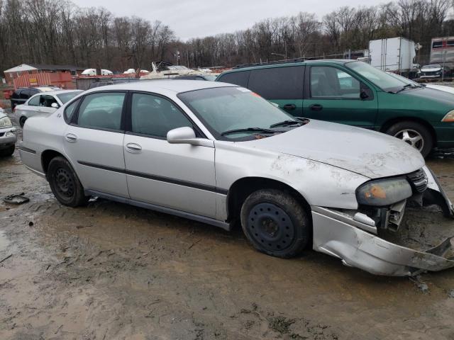 2G1WF52E839415875 - 2003 CHEVROLET IMPALA SILVER photo 4