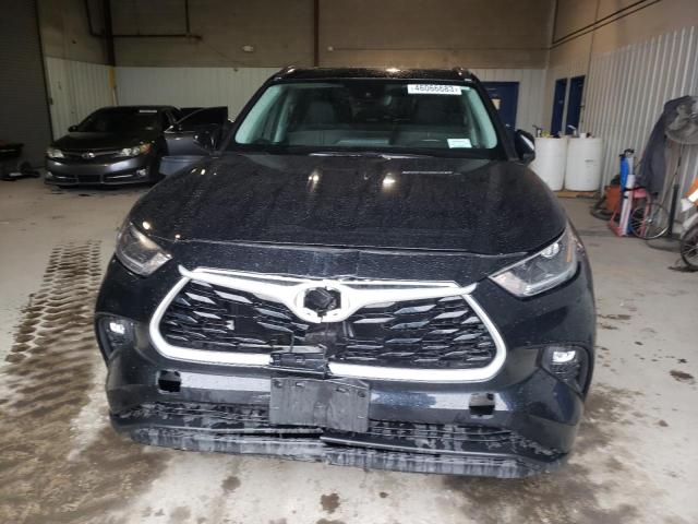 5TDGZRBH9MS526562 - 2021 TOYOTA HIGHLANDER XLE BLACK photo 5