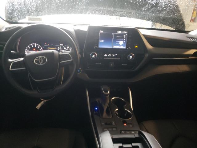 5TDGZRBH9MS526562 - 2021 TOYOTA HIGHLANDER XLE BLACK photo 8