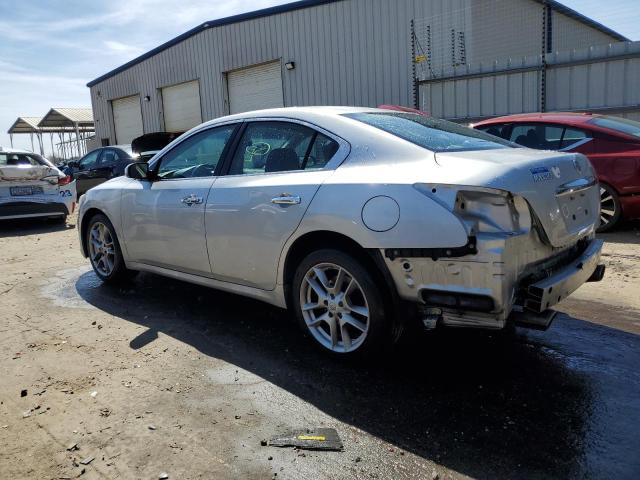 1N4AA5AP0EC465285 - 2014 NISSAN MAXIMA S SILVER photo 2