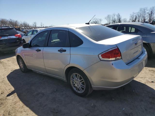 1FAHP3FN7BW100394 - 2011 FORD FOCUS SE SILVER photo 2