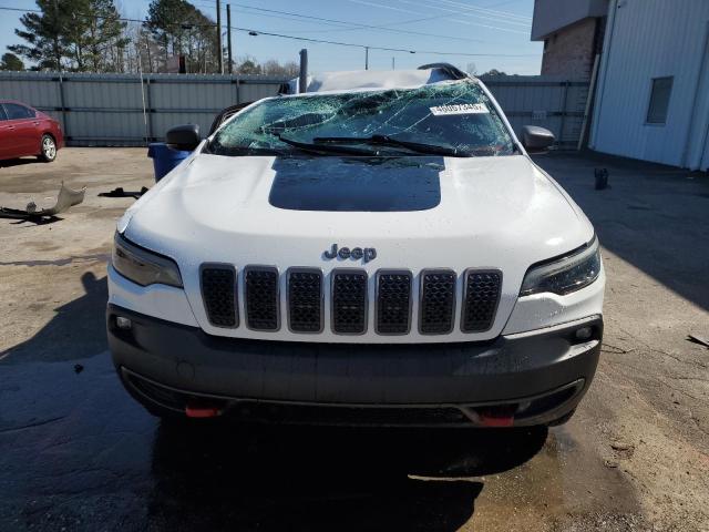 1C4PJMBX5MD216860 - 2021 JEEP CHEROKEE TRAILHAWK WHITE photo 5