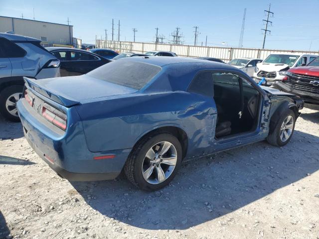 2C3CDZAG2MH576745 - 2021 DODGE CHALLENGER SXT BLUE photo 3