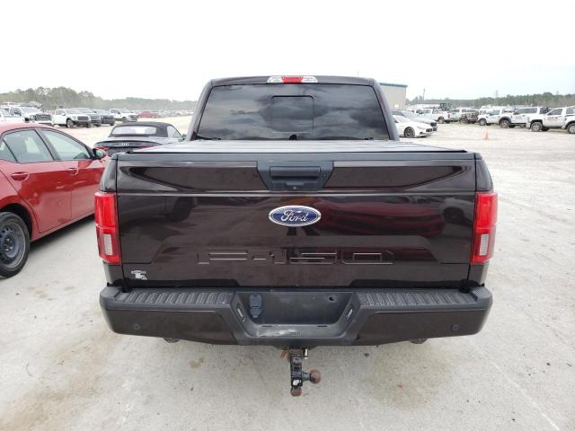 1FTEW1C53KFD27042 - 2019 FORD F150 SUPERCREW BLACK photo 6