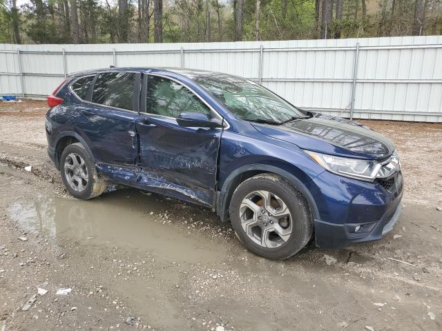 2HKRW1H89HH514420 - 2017 HONDA CR-V EXL BLUE photo 4