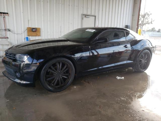 2G1FE1E35E9252126 - 2014 CHEVROLET CAMARO LS BLACK photo 1