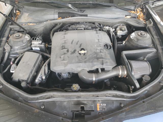 2G1FE1E35E9252126 - 2014 CHEVROLET CAMARO LS BLACK photo 11