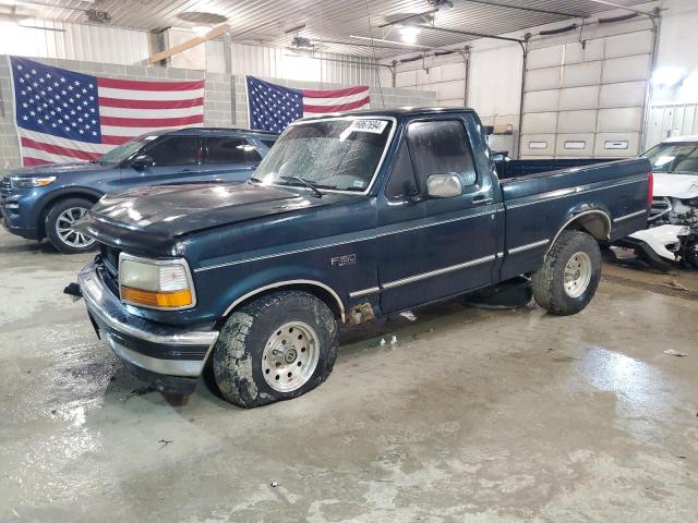1FTEF15N3SNA40349 - 1995 FORD F150 BLUE photo 1