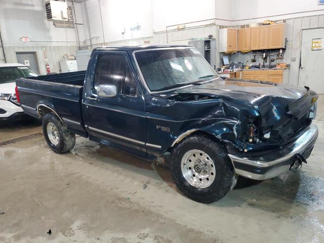 1FTEF15N3SNA40349 - 1995 FORD F150 BLUE photo 4