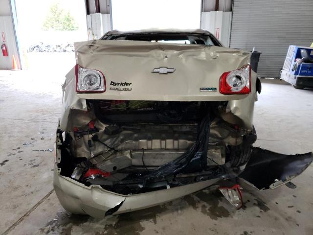 1G1ZC5EU5BF373356 - 2011 CHEVROLET MALIBU 1LT GOLD photo 6