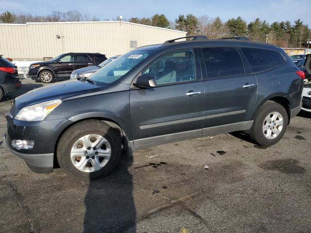 1GNLVEED3AJ217326 - 2010 CHEVROLET TRAVERSE LS GRAY photo 1