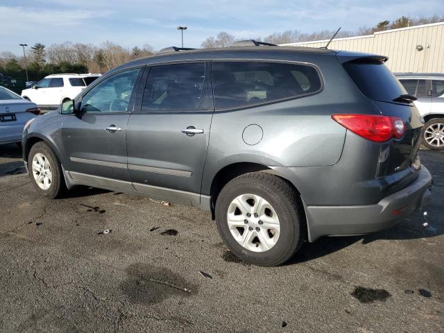 1GNLVEED3AJ217326 - 2010 CHEVROLET TRAVERSE LS GRAY photo 2