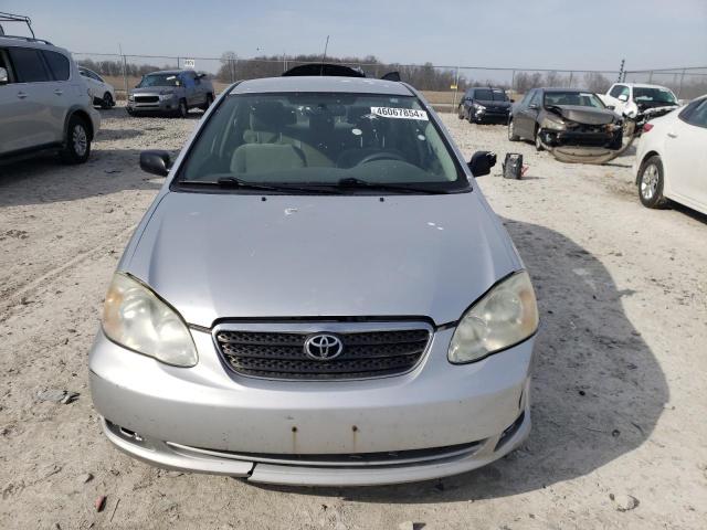 JTDBR32E360082940 - 2006 TOYOTA COROLLA CE SILVER photo 5