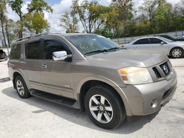 5N1BA08D58N626988 - 2008 NISSAN ARMADA SE GRAY photo 4