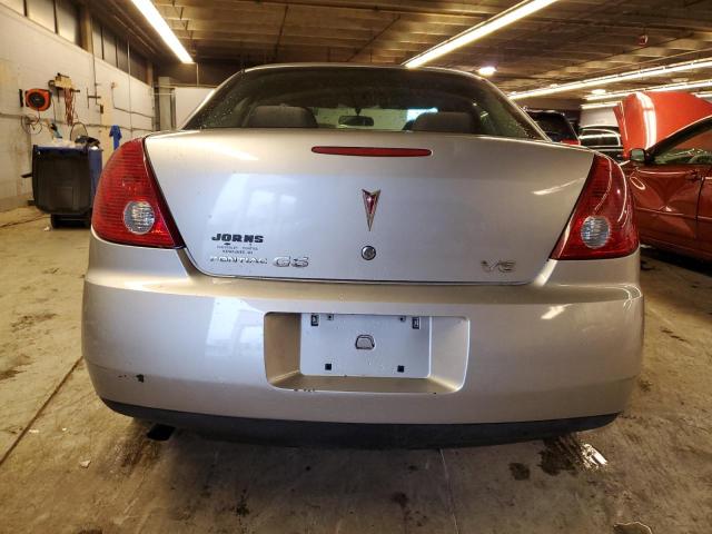 1G2ZG578664120726 - 2006 PONTIAC G6 SE1 SILVER photo 6