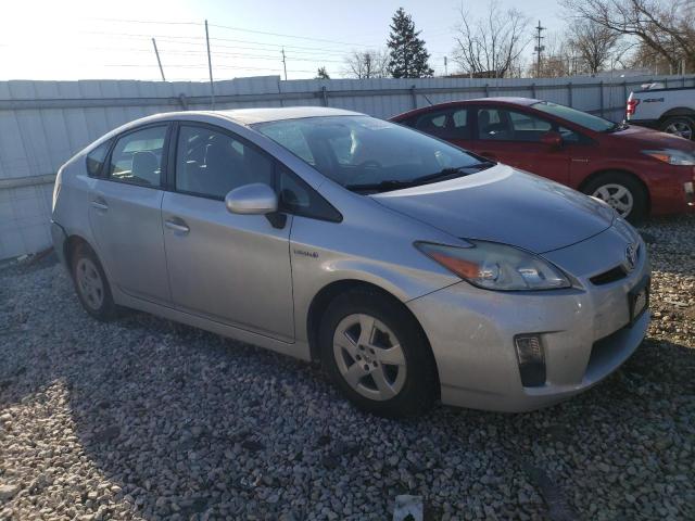 JTDKN3DUXA0069174 - 2010 TOYOTA PRIUS SILVER photo 4