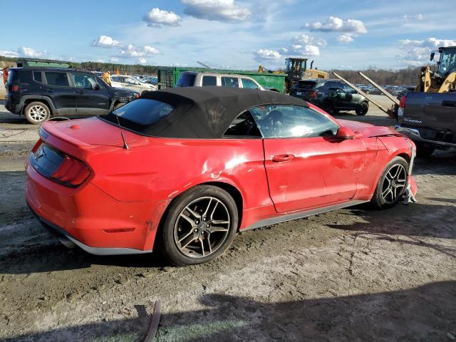 1FATP8UH4L5131758 - 2020 FORD MUSTANG RED photo 3