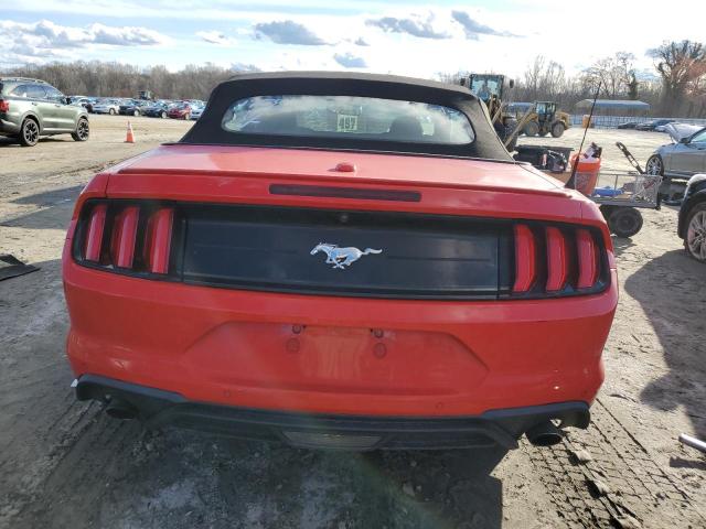 1FATP8UH4L5131758 - 2020 FORD MUSTANG RED photo 6