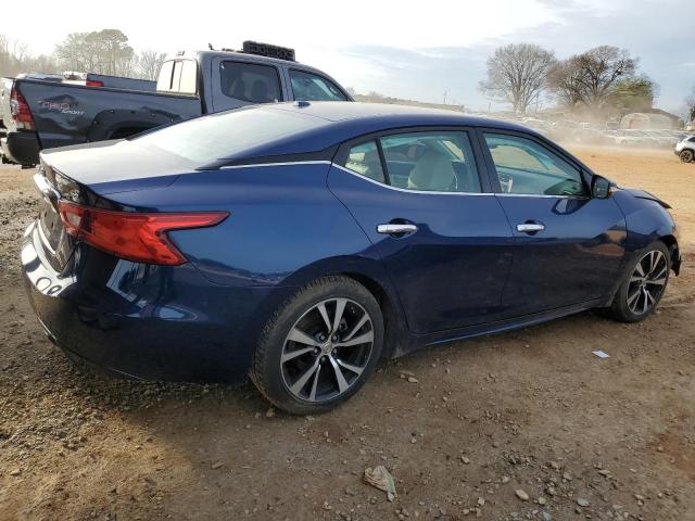 1N4AA6AP3JC390288 - 2018 NISSAN MAXIMA 3.5S BLUE photo 3