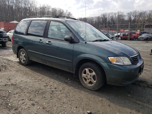 JM3LW28Y810195842 - 2001 MAZDA MPV WAGON GREEN photo 4