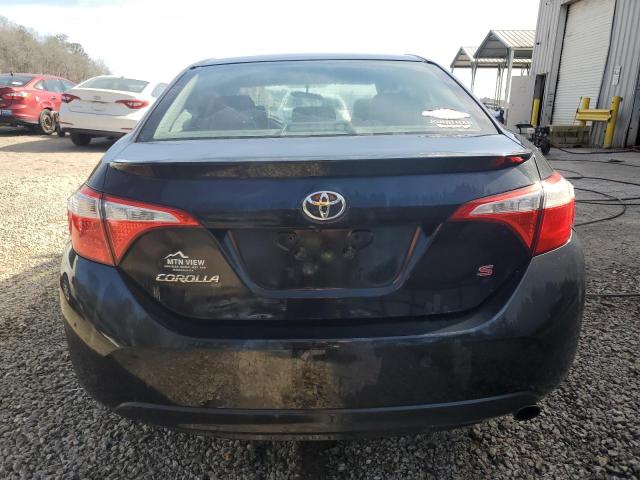 2T1BURHEXFC464588 - 2015 TOYOTA COROLLA L BLACK photo 6