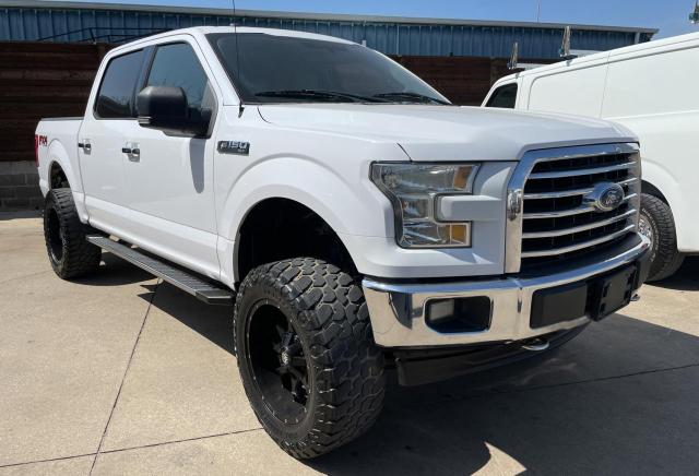 1FTEW1EF4HKC54009 - 2017 FORD F150 SUPERCREW WHITE photo 1