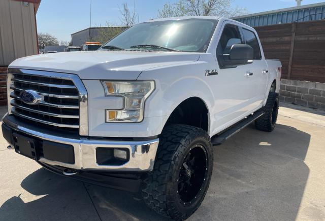 1FTEW1EF4HKC54009 - 2017 FORD F150 SUPERCREW WHITE photo 2