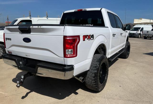 1FTEW1EF4HKC54009 - 2017 FORD F150 SUPERCREW WHITE photo 4