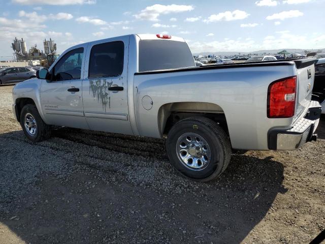 3GCPCSEAXCG215517 - 2012 CHEVROLET SILVERADO C1500 LT SILVER photo 2