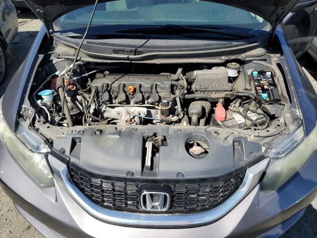 19XFB2F80EE272687 - 2014 HONDA CIVIC EX GRAY photo 11