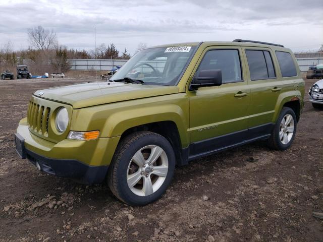 1C4NJPFB9CD647644 - 2012 JEEP PATRIOT LATITUDE GREEN photo 1