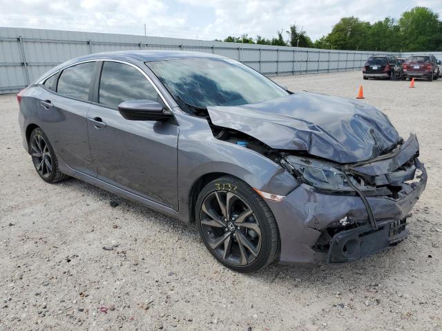 2HGFC2F8XKH595594 - 2019 HONDA CIVIC SPORT 灰色 照片 4