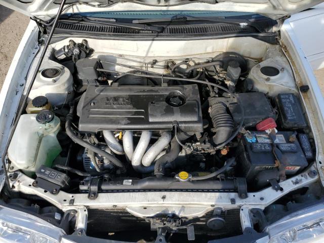 1NXBR12E51Z434157 - 2001 TOYOTA COROLLA CE WHITE photo 11