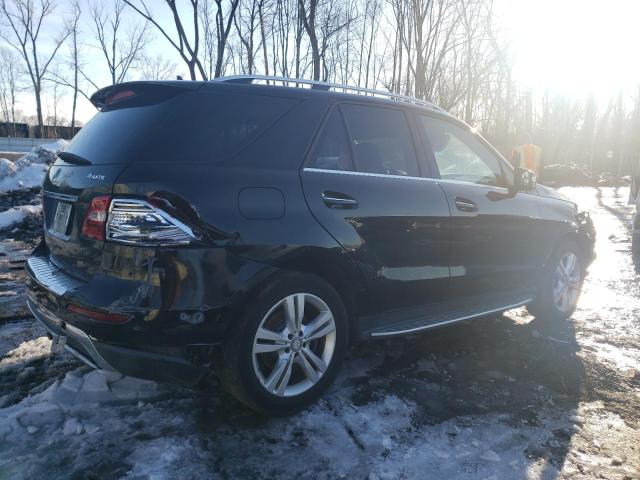 4JGDA5HB5FA466085 - 2015 MERCEDES-BENZ ML 350 4MATIC BLACK photo 3