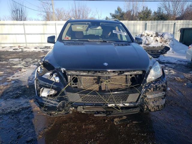 4JGDA5HB5FA466085 - 2015 MERCEDES-BENZ ML 350 4MATIC BLACK photo 5