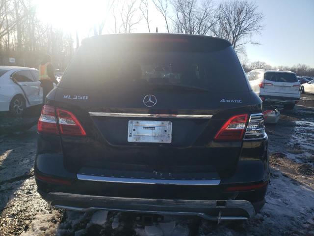 4JGDA5HB5FA466085 - 2015 MERCEDES-BENZ ML 350 4MATIC BLACK photo 6