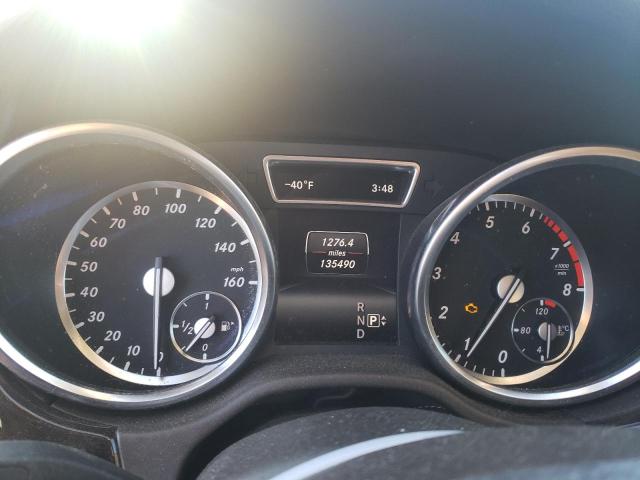 4JGDA5HB5FA466085 - 2015 MERCEDES-BENZ ML 350 4MATIC BLACK photo 9