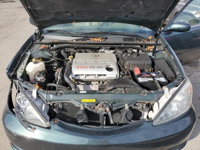 4T1BF32K84U064854 - 2004 TOYOTA CAMRY LE GREEN photo 11