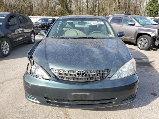 4T1BF32K84U064854 - 2004 TOYOTA CAMRY LE GREEN photo 5