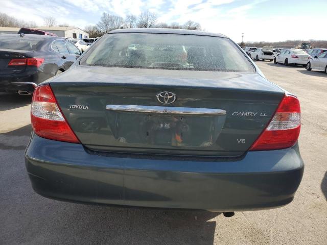 4T1BF32K84U064854 - 2004 TOYOTA CAMRY LE GREEN photo 6