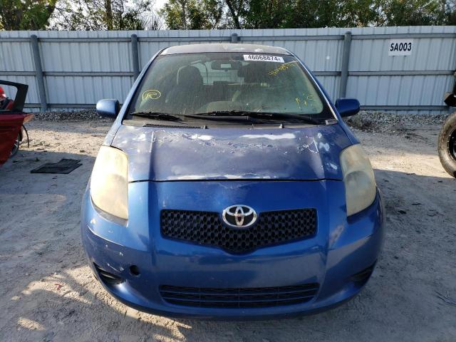 JTDJT923975094920 - 2007 TOYOTA YARIS BLUE photo 5