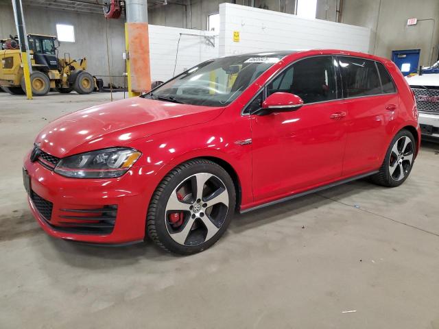 3VW447AUXHM037031 - 2017 VOLKSWAGEN GTI S/SE RED photo 1