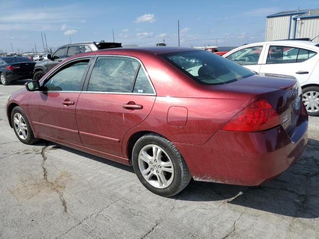 1HGCM56326A107748 - 2006 HONDA ACCORD SE MAROON photo 2