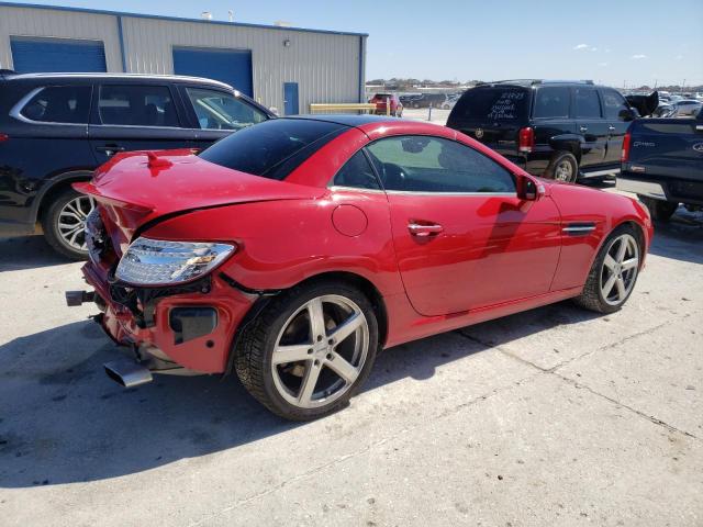 WDDPK4HA2DF073845 - 2013 MERCEDES-BENZ SLK 250 RED photo 3