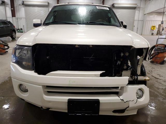 1FMFU20567LA49813 - 2007 FORD EXPEDITION LIMITED WHITE photo 5