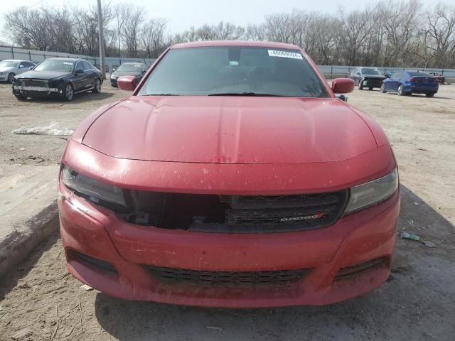 2C3CDXHG6FH824637 - 2015 DODGE CHARGER SXT RED photo 5